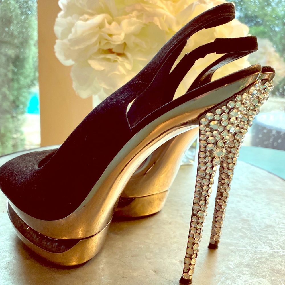 Glanmarco Lorenzi Couture Rhinestone Crystal